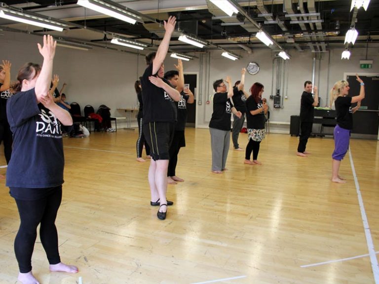 Gallery Side Kick Dance